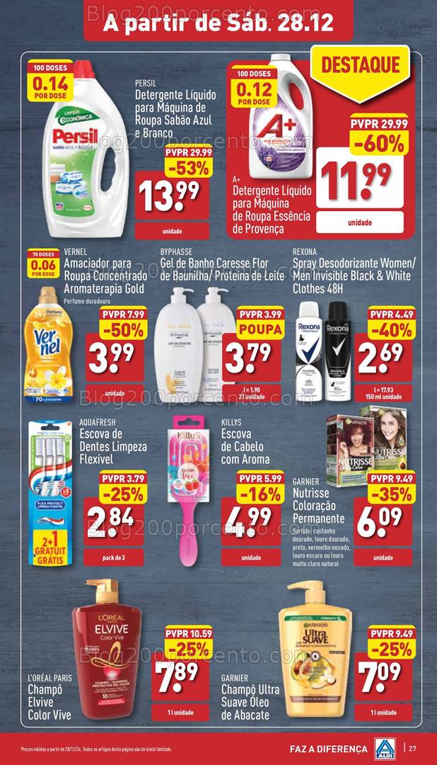 Antevisão Folheto ALDI Promoções de 23 a 29 dezembro