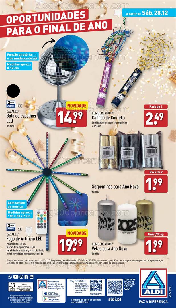 Antevisão Folheto ALDI Promoções de 23 a 29 dezembro