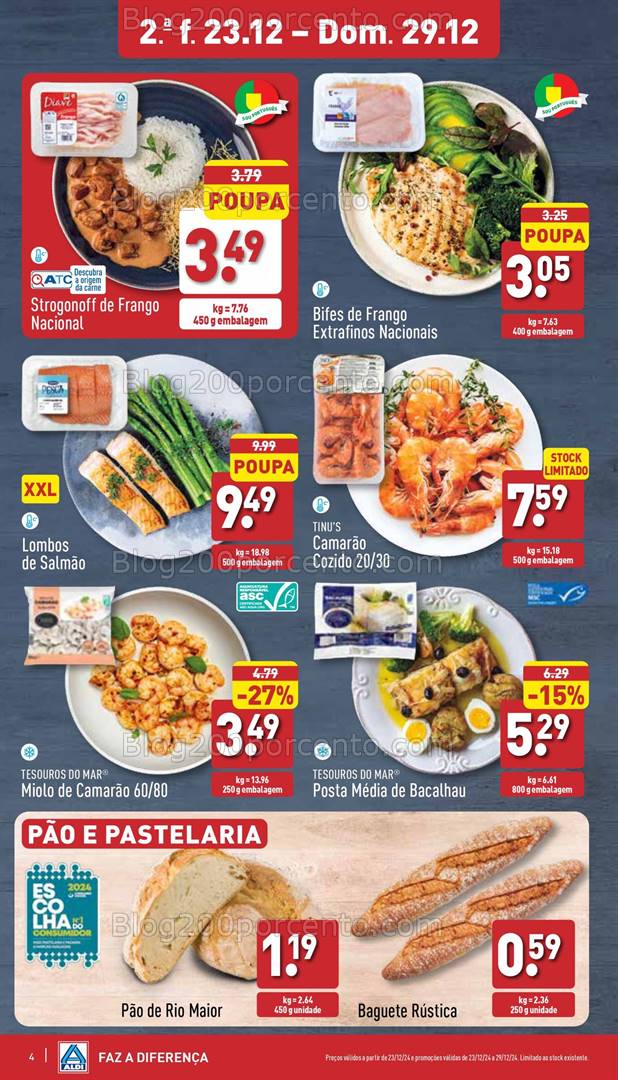 Antevisão Folheto ALDI Promoções de 23 a 29 dezembro