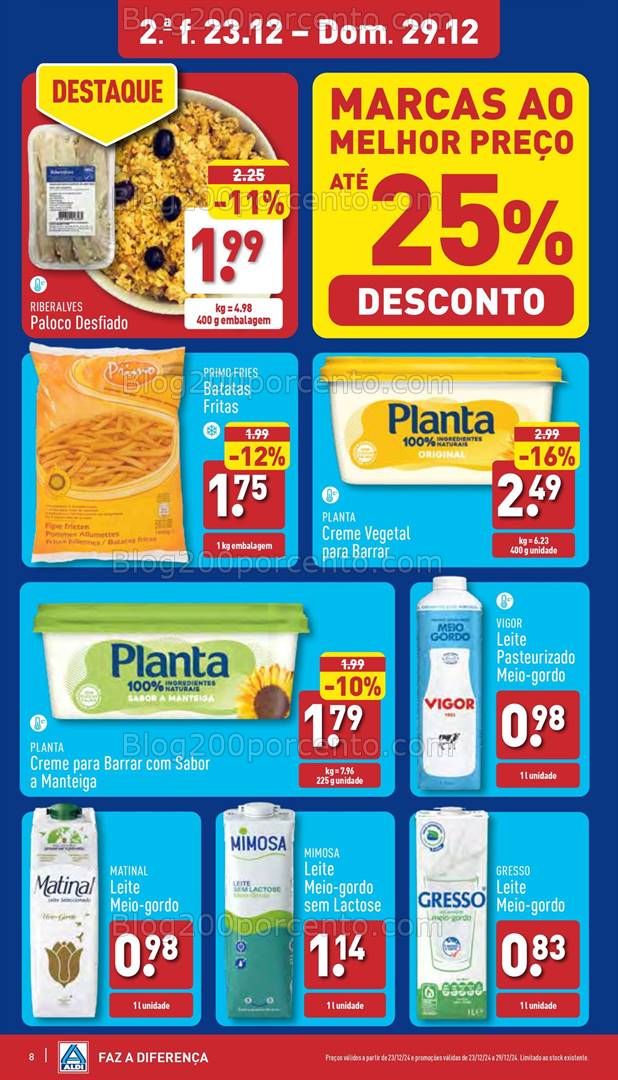 Antevisão Folheto ALDI Promoções de 23 a 29 dezembro