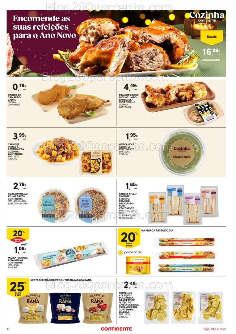 Antevisão Folheto CONTINENTE Bom Dia Promoções de 17 a 25 dezembro