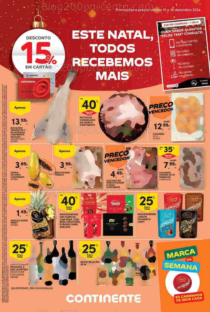 Antevisão Folheto CONTINENTE Bom Dia Promoções de 10 a 16 dezembro