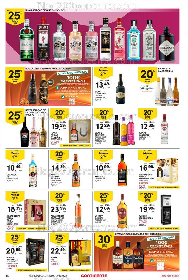 Antevisão Folheto CONTINENTE Promoções de 17 a 25 dezembro