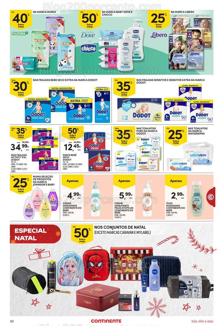 Antevisão Folheto CONTINENTE Promoções de 17 a 25 dezembro