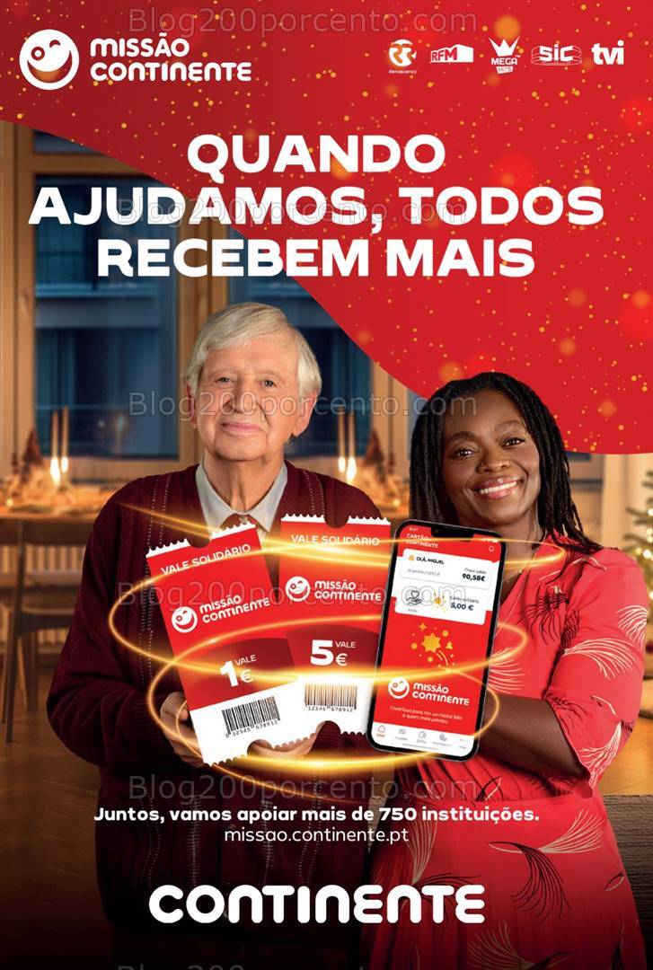 Antevisão Folheto CONTINENTE Promoções de 17 a 25 dezembro