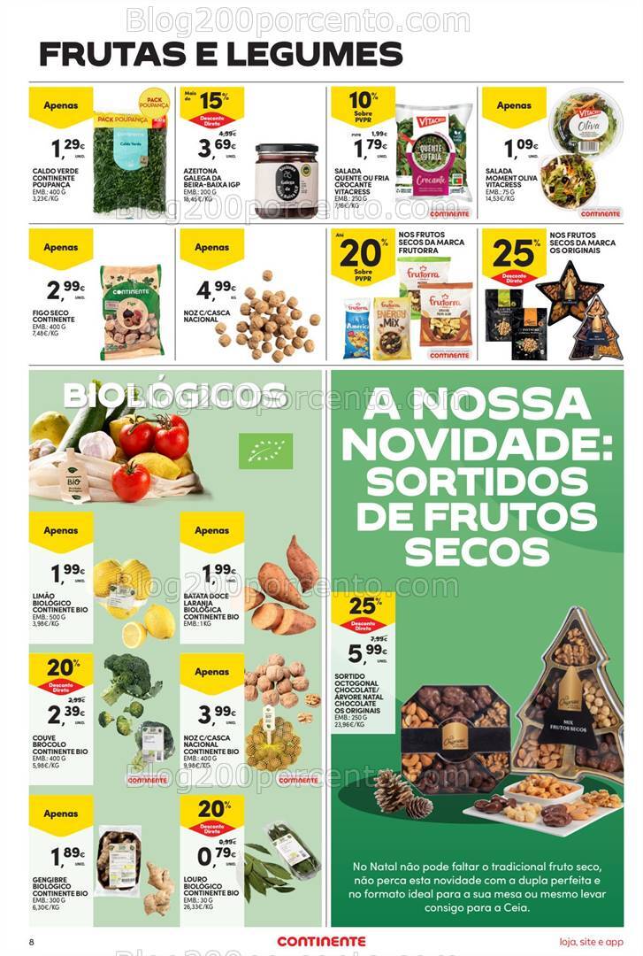 Antevisão Folheto CONTINENTE Promoções de 17 a 25 dezembro