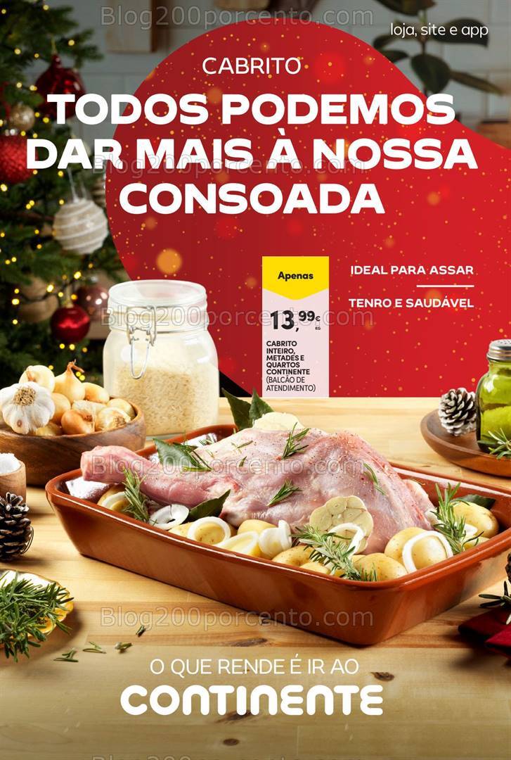 Antevisão Folheto CONTINENTE Promoções de 17 a 25 dezembro