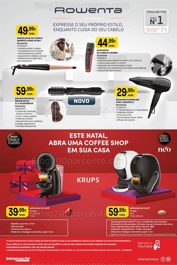 Antevisão Folheto INTERMARCHÉ Bazar Promoções de 12 a 18 dezembro