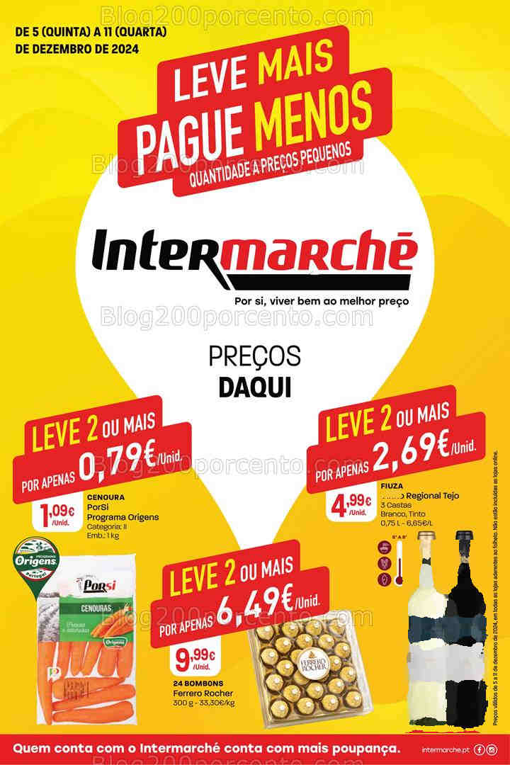 Antevisão Folheto INTERMARCHÉ Mini Promoções de 5 a 11 dezembro