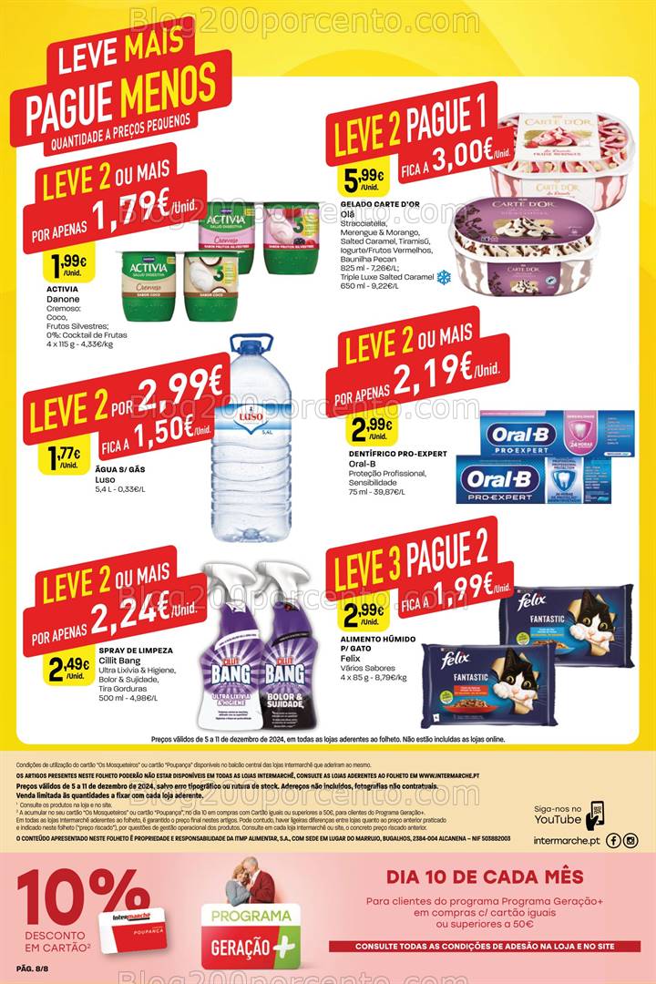 Antevisão Folheto INTERMARCHÉ Mini Promoções de 5 a 11 dezembro