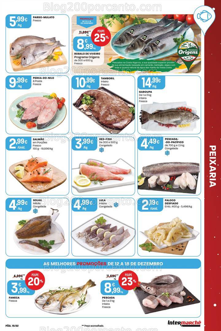 Antevisão Folheto INTERMARCHÉ Super Promoções de 12 a 18 dezembro