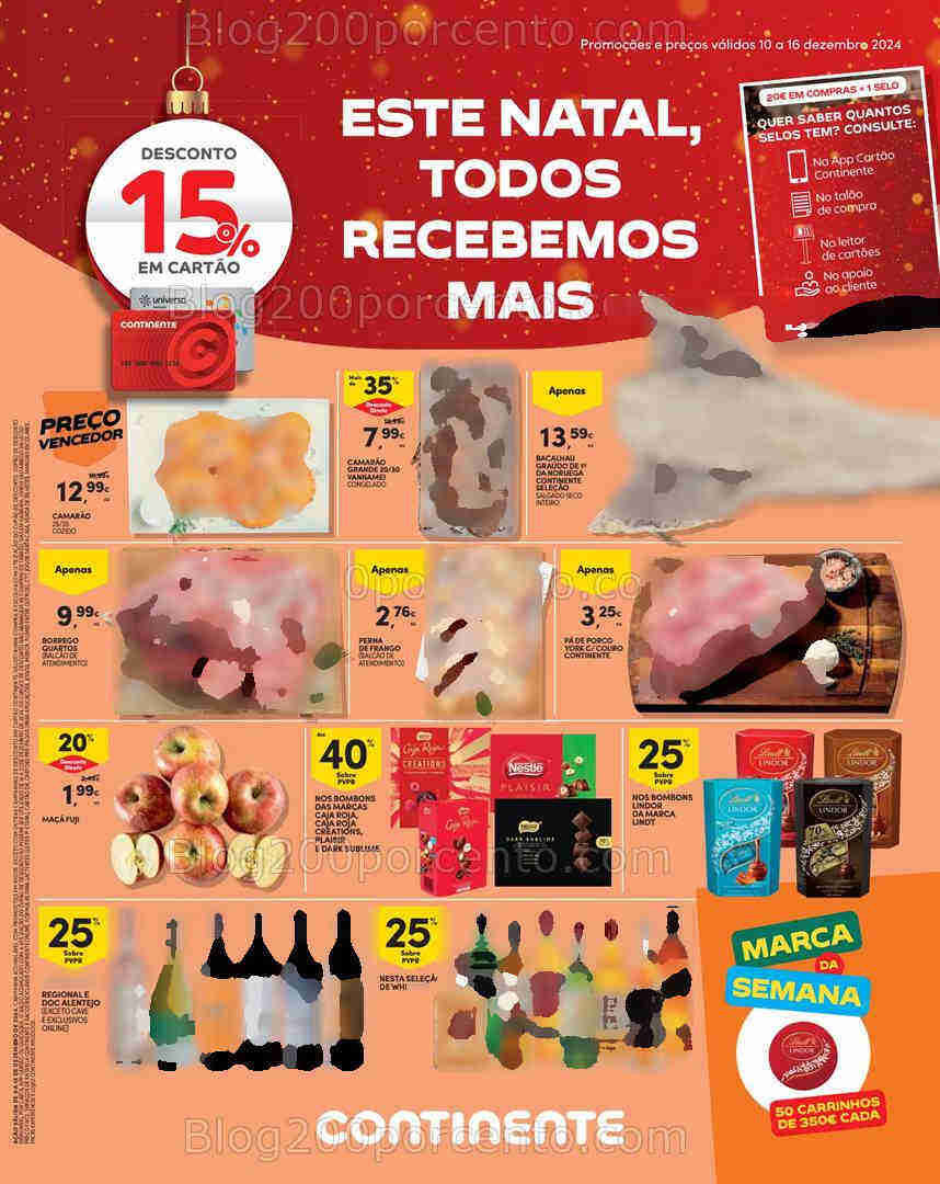 Antevisão Folheto CONTINENTE Madeira Promoções de 10 a 16 dezembro