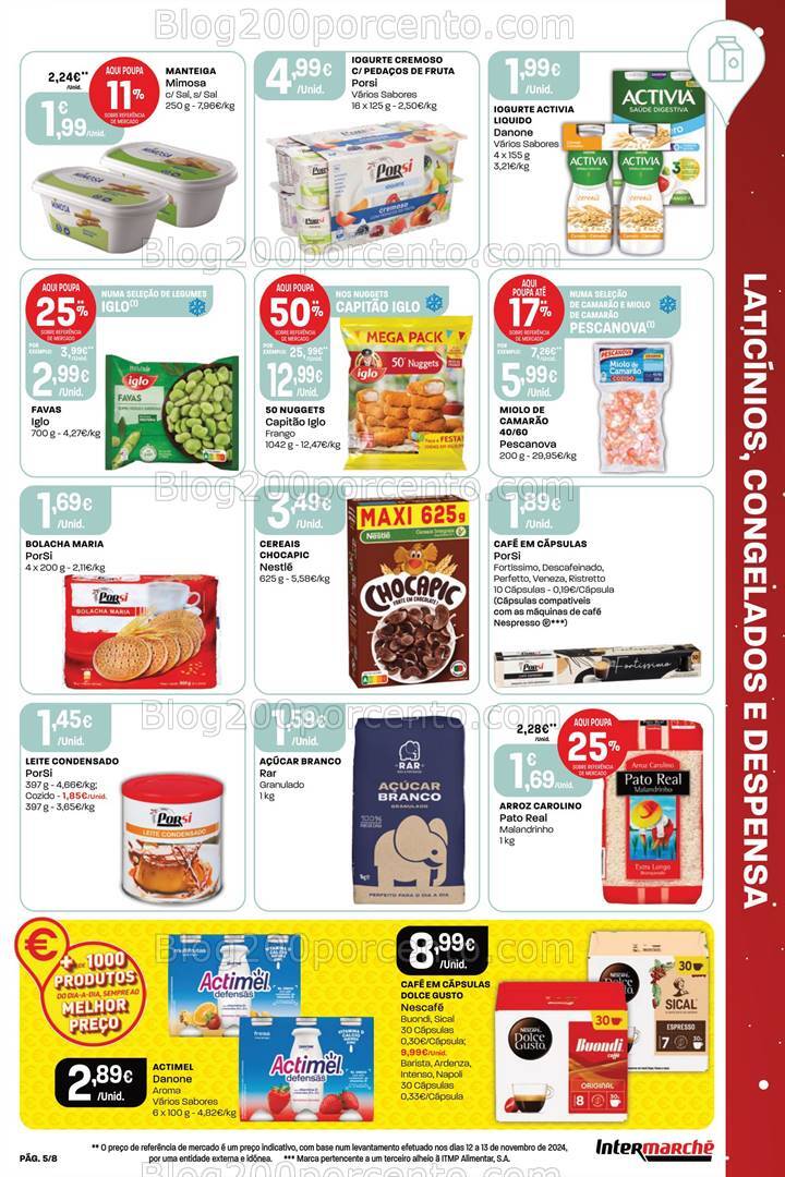 Antevisão Folheto INTERMARCHÉ Mini Promoções de 12 a 18 dezembro