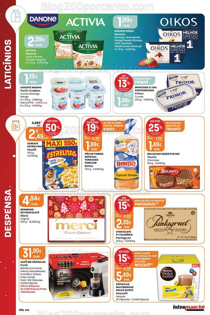 Antevisão Folheto INTERMARCHÉ Mini Promoções de 19 a 24 dezembro