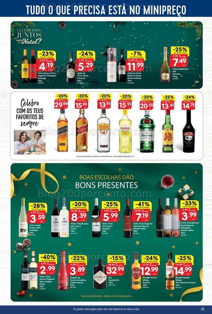 Antevisão Folheto MINIPREÇO Promoções de 12 a 18 dezembro
