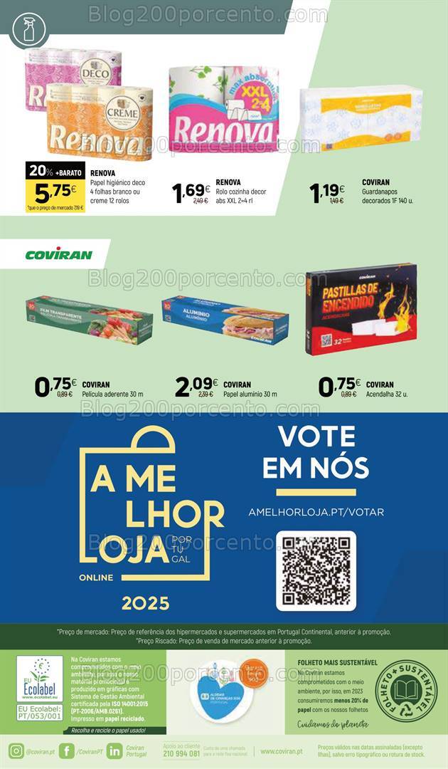 Antevisão Folheto COVIRAN Promoções de 17 a 31 dezembro