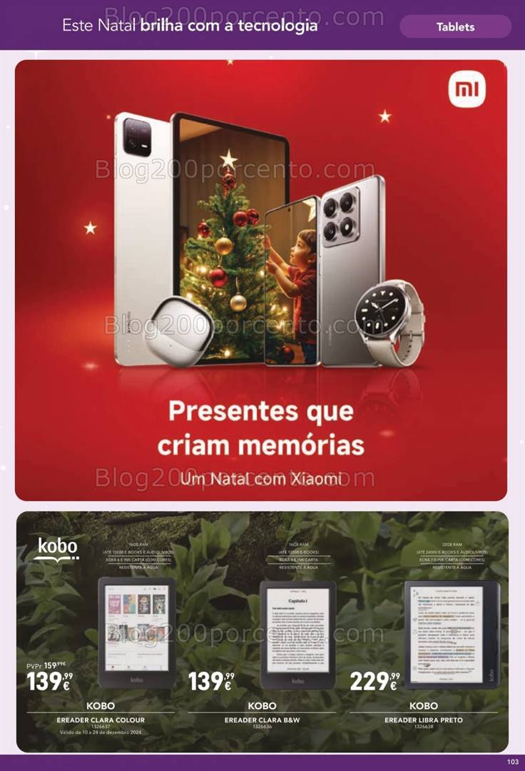 Antevisão Folheto RADIO POPULAR Natal Promoções de 3 a 24 dezembro