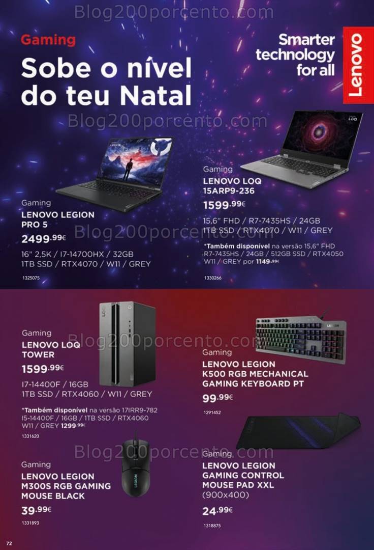 Antevisão Folheto RADIO POPULAR Natal Promoções de 3 a 24 dezembro