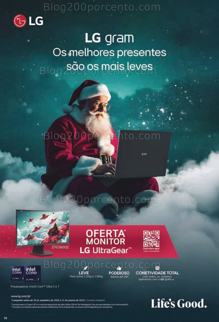 Antevisão Folheto RADIO POPULAR Natal Promoções de 3 a 24 dezembro