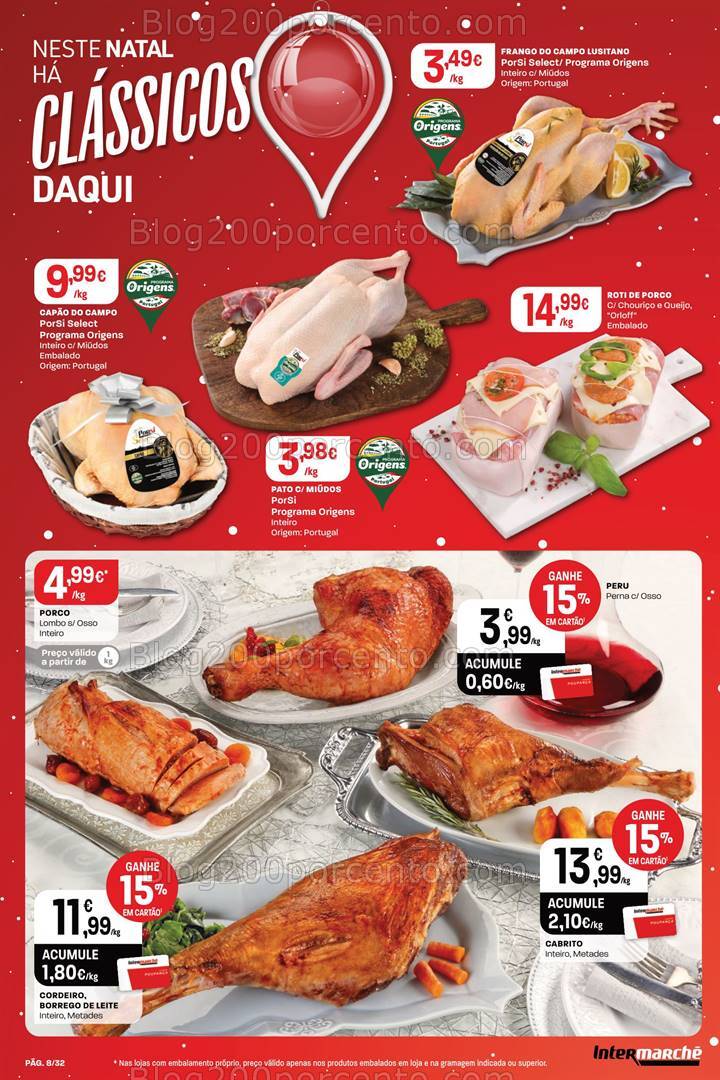 Antevisão Folheto INTERMARCHÉ Super Promoções de 19 a 24 dezembro