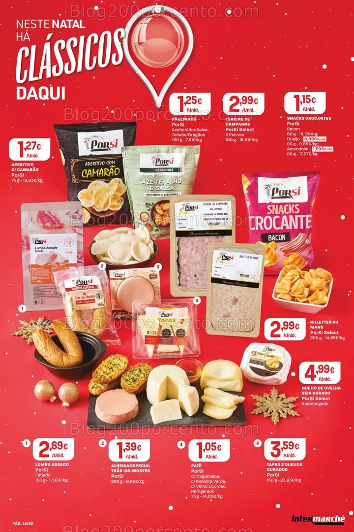 Antevisão Folheto INTERMARCHÉ Super Promoções de 19 a 24 dezembro