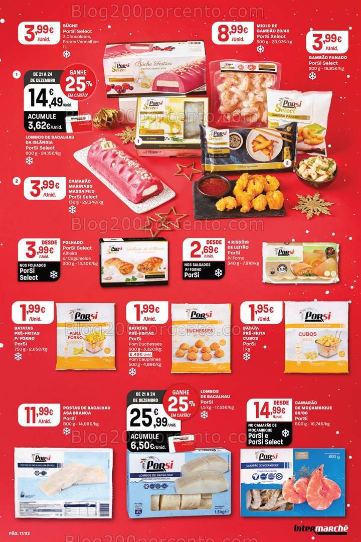 Antevisão Folheto INTERMARCHÉ Super Promoções de 19 a 24 dezembro