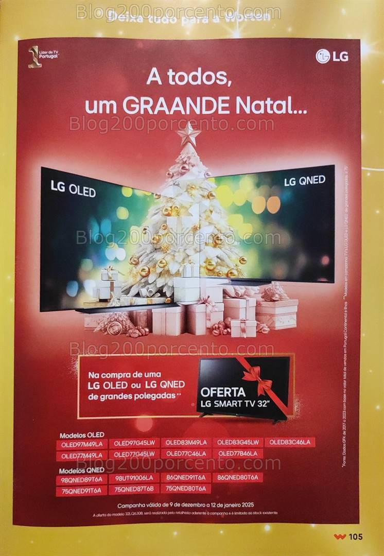 Folheto WORTEN Natal