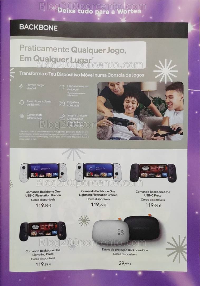 Antevisão Folheto WORTEN Entretenimento Natal Promoções de 3 a 25 dezembro