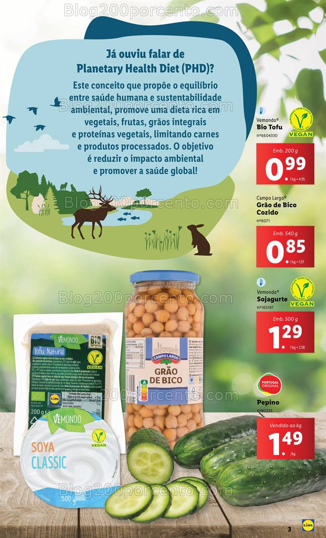 Antevisão Folheto LIDL Especial Vida Saudável Promoções a partir de 2 janeiro