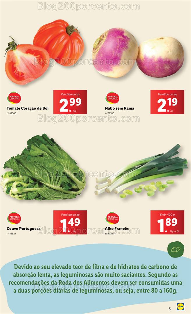 Antevisão Folheto LIDL Especial Vida Saudável Promoções a partir de 2 janeiro