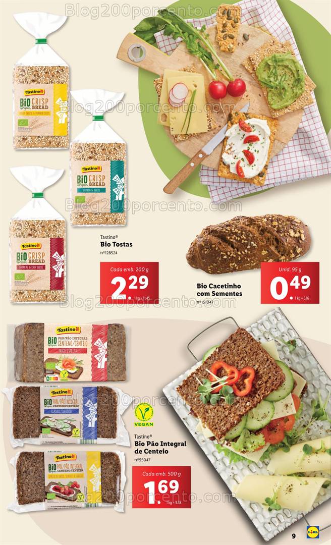 Antevisão Folheto LIDL Especial Vida Saudável Promoções a partir de 2 janeiro