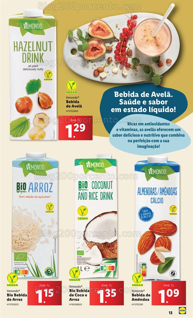 Antevisão Folheto LIDL Especial Vida Saudável Promoções a partir de 2 janeiro