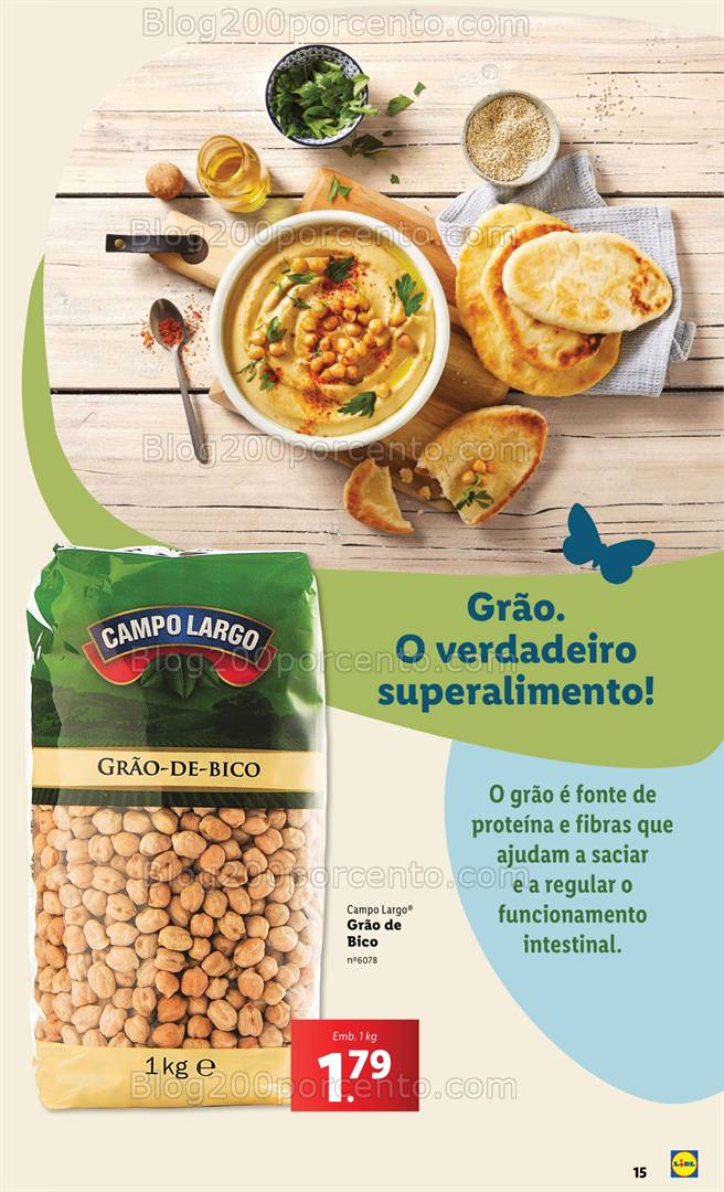 Antevisão Folheto LIDL Especial Vida Saudável Promoções a partir de 2 janeiro