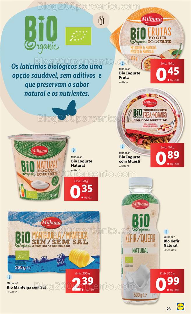 Antevisão Folheto LIDL Especial Vida Saudável Promoções a partir de 2 janeiro