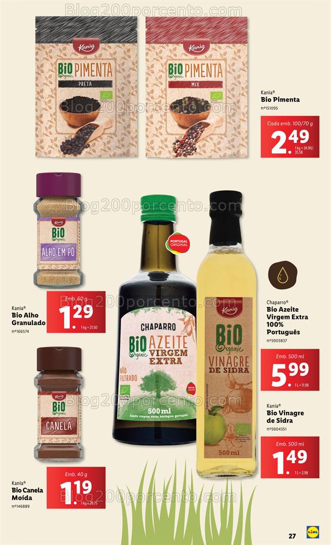 Antevisão Folheto LIDL Especial Vida Saudável Promoções a partir de 2 janeiro