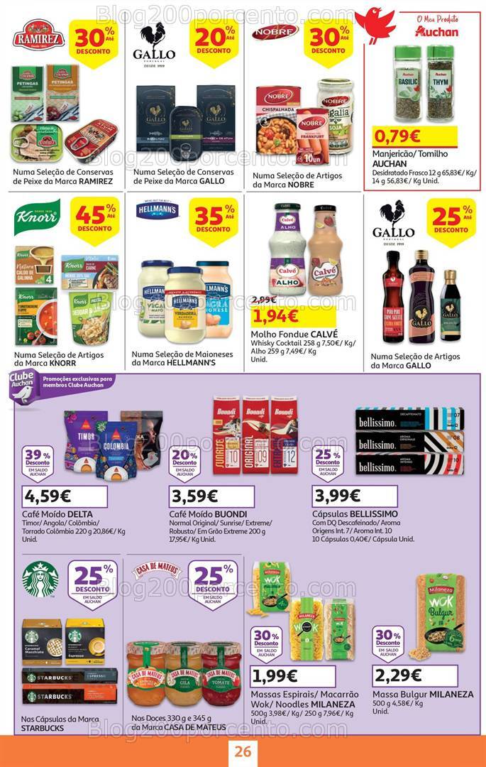 Antevisão Folheto AUCHAN Promoções 26 dezembro a 14 janeiro