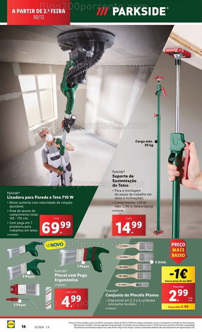 Antevisão Folheto LIDL Bazar Promoções a partir de 30 dezembro