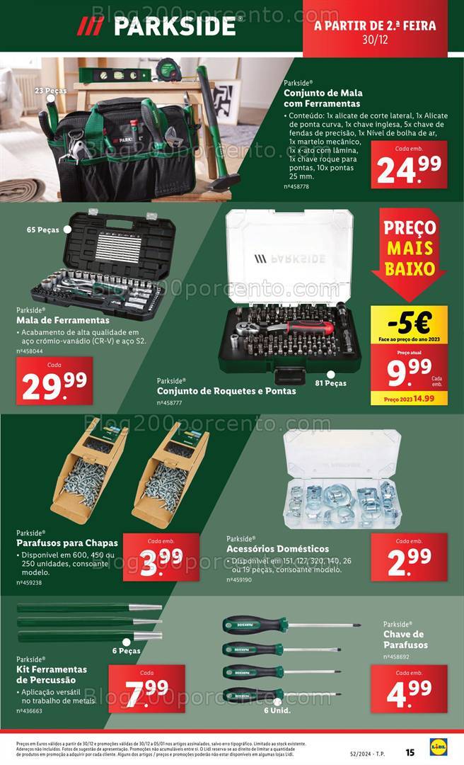 Antevisão Folheto LIDL Bazar Promoções a partir de 30 dezembro