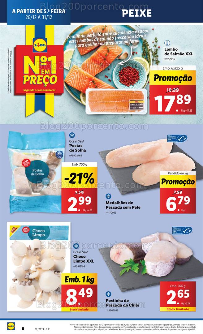 Antevisão Folheto LIDL Promoções de 26 a 31 dezembro