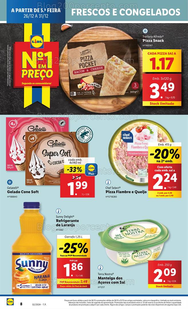 Antevisão Folheto LIDL Promoções de 26 a 31 dezembro