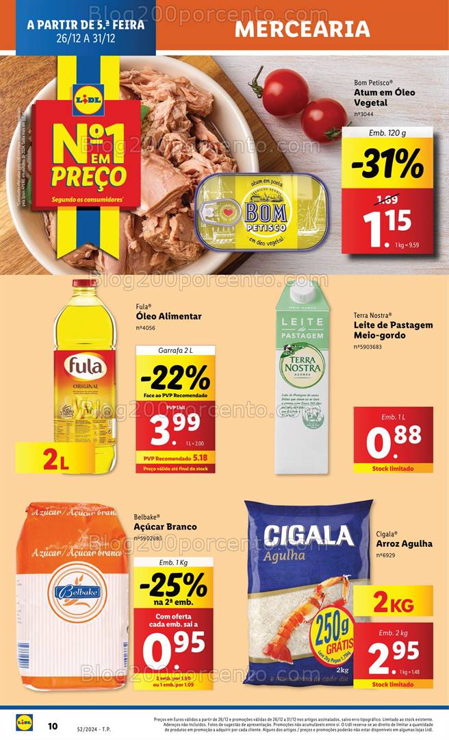 Antevisão Folheto LIDL Promoções de 26 a 31 dezembro