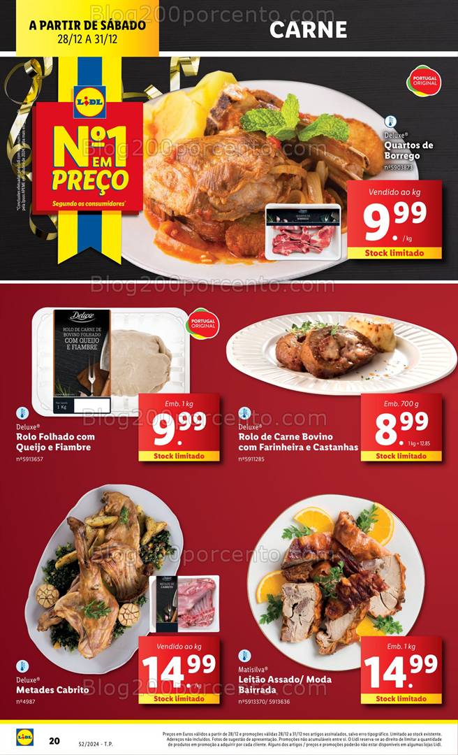 Antevisão Folheto LIDL Promoções de 26 a 31 dezembro