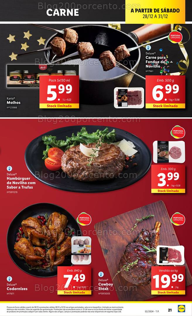 Antevisão Folheto LIDL Promoções de 26 a 31 dezembro