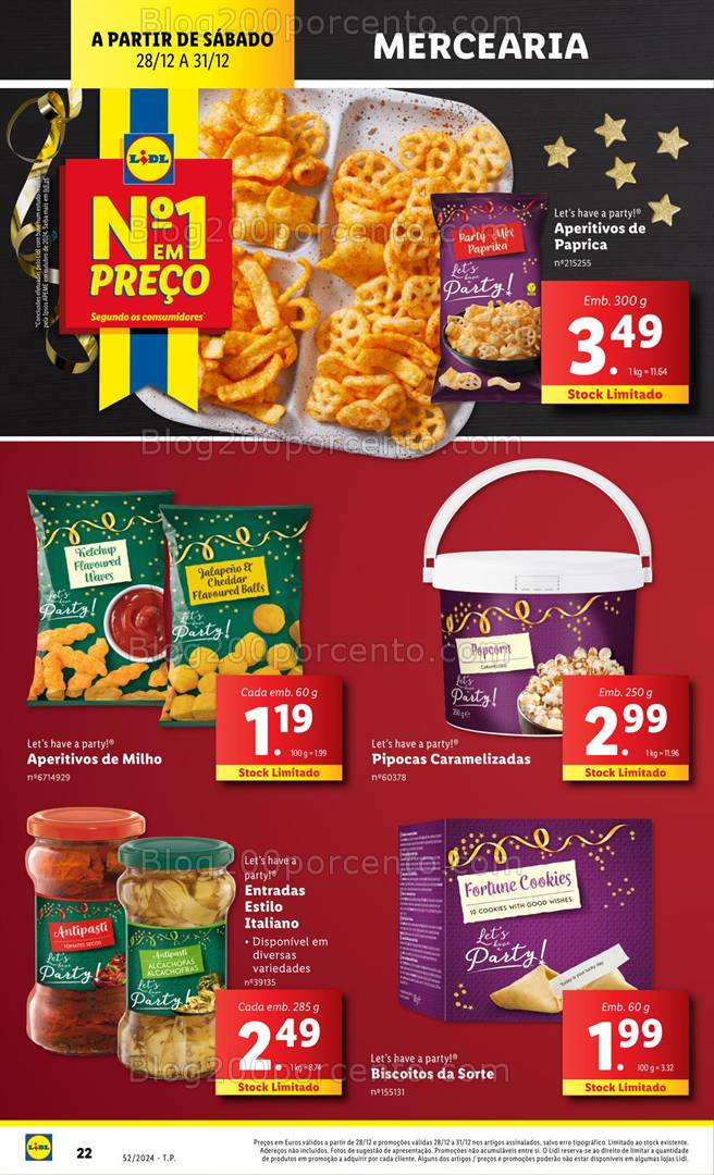 Antevisão Folheto LIDL Promoções de 26 a 31 dezembro