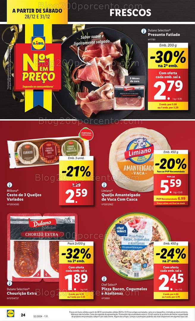 Antevisão Folheto LIDL Promoções de 26 a 31 dezembro