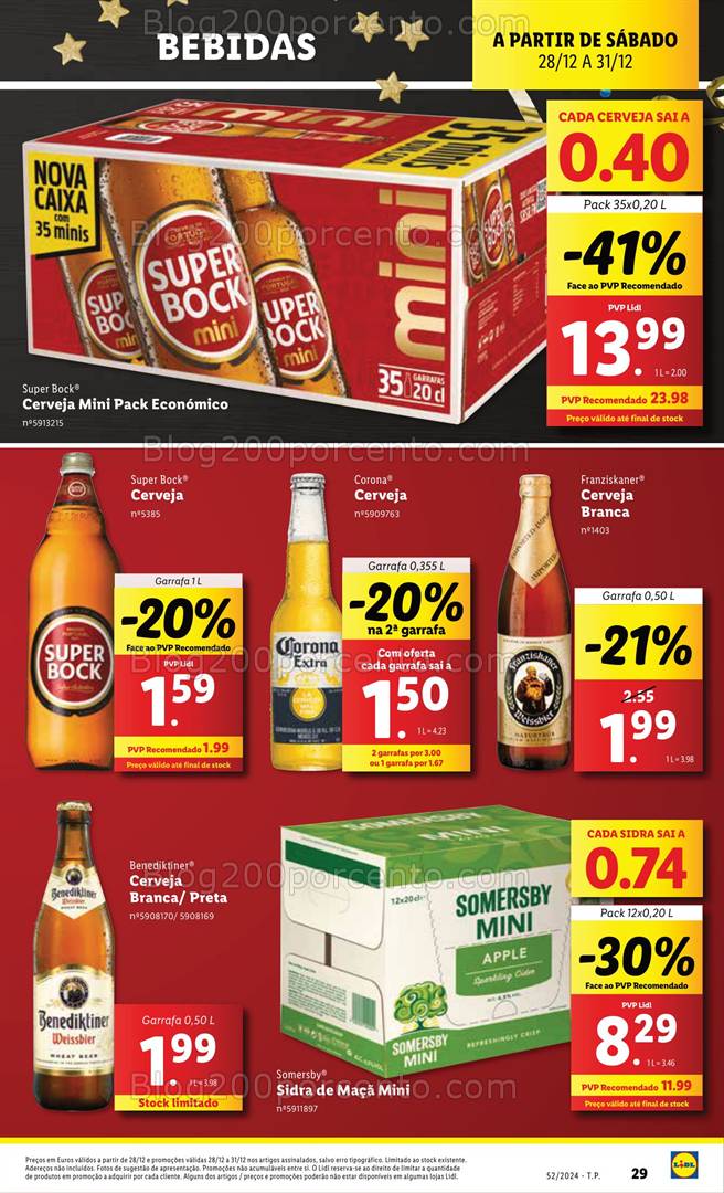 Antevisão Folheto LIDL Promoções de 26 a 31 dezembro