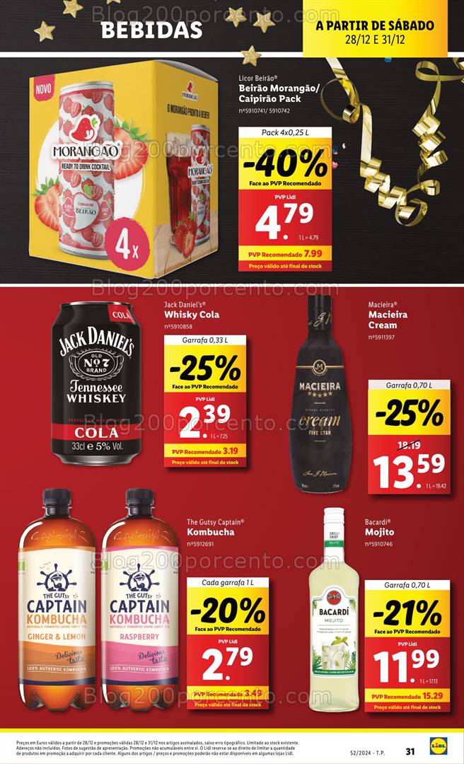 Antevisão Folheto LIDL Promoções de 26 a 31 dezembro