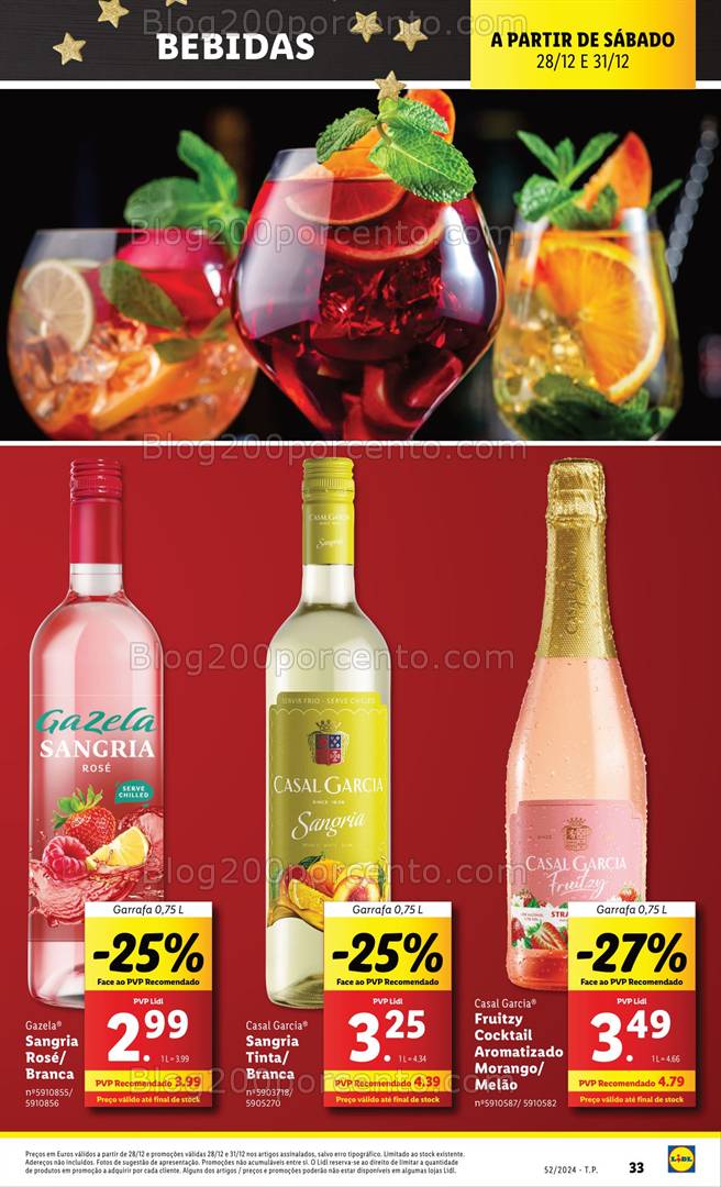 Antevisão Folheto LIDL Promoções de 26 a 31 dezembro