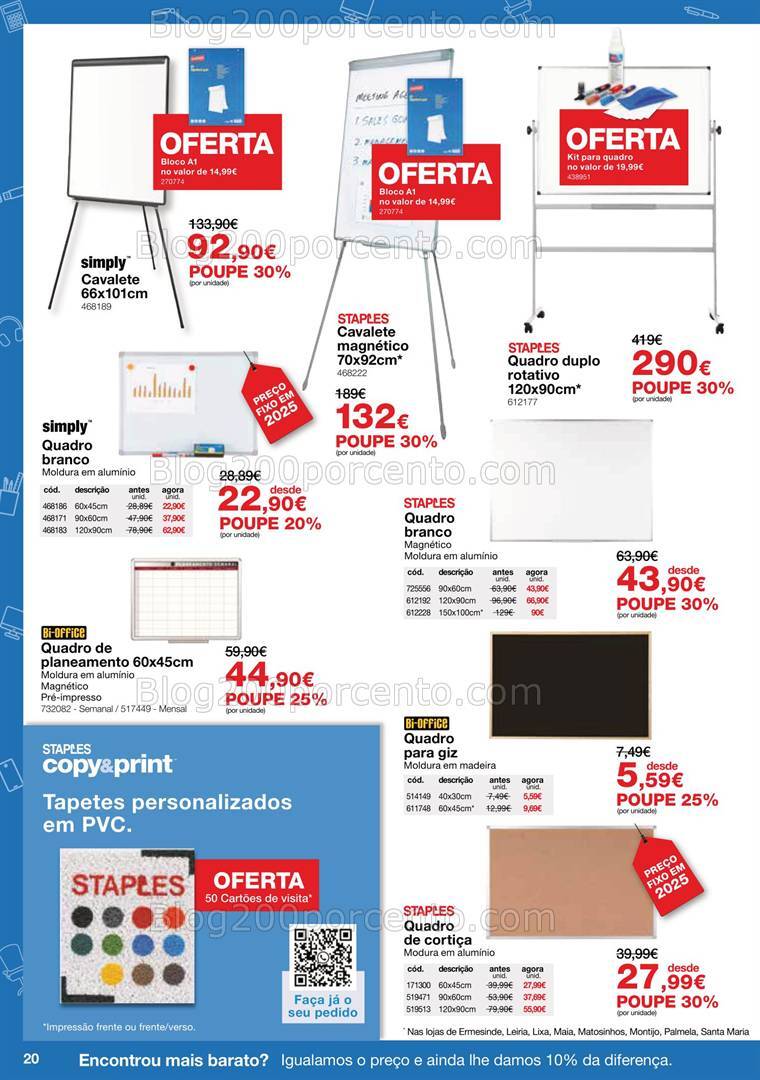 Antevisão Folheto STAPLES Promoções de 2 janeiro a 20 fevereiro