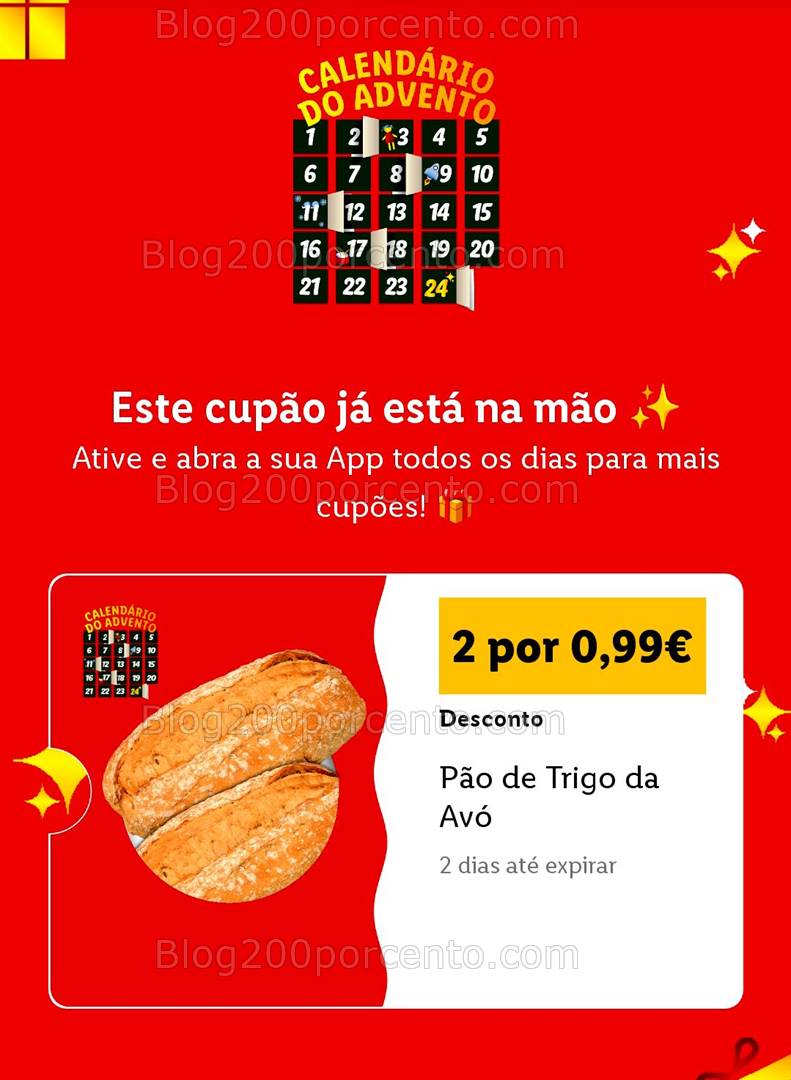 ALERTA - Calendário do Advento LIDL Conheça os descontos - 1 dezembro!